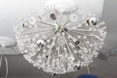  Venfield Custom Large Austrian Snowflake Crystal Flush Mount - 3166531