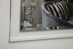  Venfield Custom Mid Century Modern Lucite Framed Mirror - 3140290
