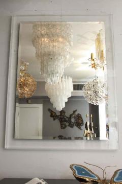  Venfield Custom Mid Century Modern Lucite Framed Mirror - 3140291