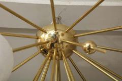  Venfield Custom Milk Glass Globe Sputnik Flush Mount Chandelier - 3140577