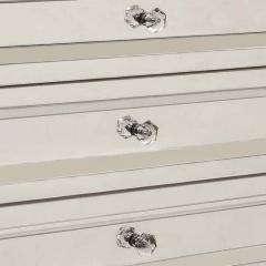  Venfield Custom Mirrored Neoclassical Style 3 Drawer Chest - 3233984