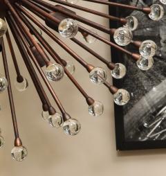  Venfield Custom Murano Glass Ball Sputnik Chandelier in Oil Rubbed Bronze - 2389533
