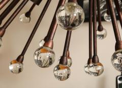  Venfield Custom Murano Glass Ball Sputnik Chandelier in Oil Rubbed Bronze - 2389546