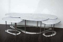  Venfield Custom Organic Free Form Marble Cocktail Table - 3140651
