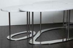  Venfield Custom Organic Free Form Marble Cocktail Table - 3140652