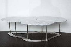  Venfield Custom Organic Free Form Marble Cocktail Table - 3140653
