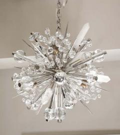  Venfield Custom Petite Austrian Crystal and Rock Crystal Sputnik Chandelier - 3221967