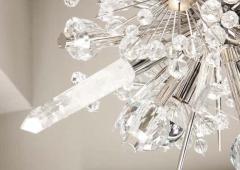  Venfield Custom Petite Austrian Crystal and Rock Crystal Sputnik Chandelier - 3221977