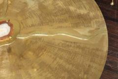  Venfield Custom Spectacular Round Etched Brass Cocktail Table with Agate Stone - 3137600