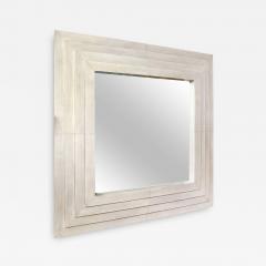  Venfield Custom Square Parchment Mirror with Four Stacked Tiers - 3132675