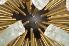  Venfield Custom Stunning Murano Glass Spike Sputnik Chandelier - 3129896