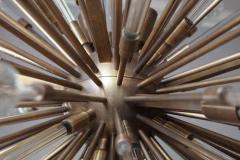  Venfield Custom Teardrop Sputnik in Antique Brass - 3131065