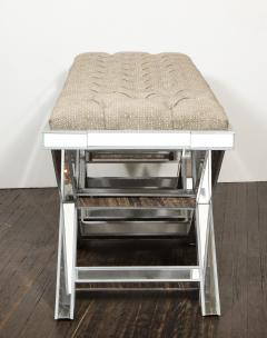  Venfield Double Silver Trim Mirrored X Band Bench - 2120092