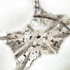  Venfield Elegant Murano Glass Flower Sputnik Style Chandelier - 2694494