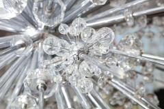  Venfield Glamorous Custom Austrian Crystal and Polished Nickel Spiked Sputnik Chandelier - 3130010