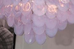  Venfield Huge Alex Iridescent Murano Glass Disc Chandelier in Double Pyramid Shape - 3121330