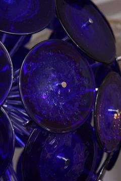  Venfield Large Blue Bubble Murano Glass Disc Sputnik Chandelier - 1832468