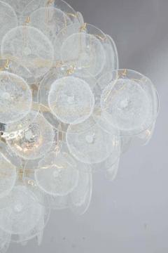  Venfield Large Pagoda Style Pulegoso Glass Disc Chandelier - 3140234