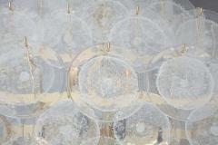  Venfield Large Pagoda Style Pulegoso Glass Disc Chandelier - 3140239