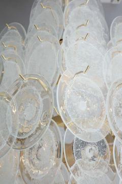  Venfield Large Pagoda Style Pulegoso Glass Disc Chandelier - 3140244