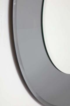  Venfield Large Round Beveled Mirror with Smoke Glass Border - 3139773