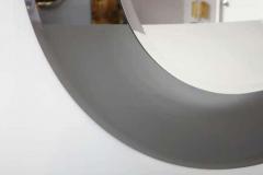  Venfield Large Round Beveled Mirror with Smoke Glass Border - 3139774