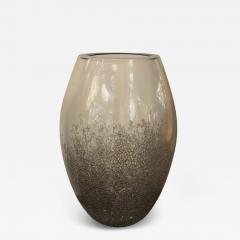  Venfield Medium Murano Pulegoso Smoke Glass Vase - 4289073