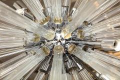  Venfield Monumental Triedri Glass Rod Sputnik Chandelier - 4451263