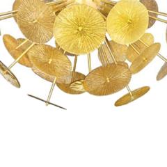  Venfield Murano Amber Glass Parasol Sputnik Style Chandelier 2016 - 2565369