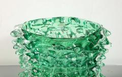 Venfield Murano Green Glass Rostrate Vase - 4440297