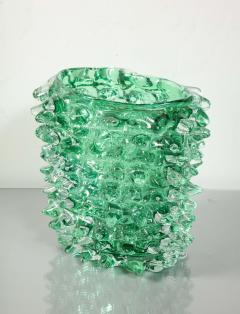  Venfield Murano Green Glass Rostrate Vase - 4440299