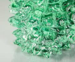  Venfield Murano Green Glass Rostrate Vase - 4440303