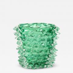  Venfield Murano Green Glass Rostrate Vase - 4440561
