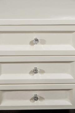  Venfield Pair of Custom Leather Wrapped Nightstands - 3113714