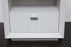  Venfield Pair of Custom Painted Cerused Wood Nightstands - 3140011