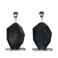  Venfield Petite Pair of Murano Glass Gem Cut Table Lamps 2021 - 2679309