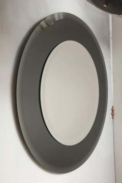  Venfield Round Beveled Mirror with Smoke Glass Border - 3137587