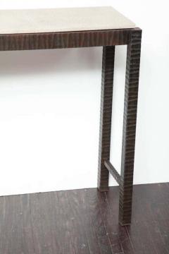  Venfield Shagreen Embossed Edelman Leather Console - 3140600