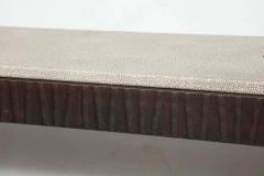  Venfield Shagreen Embossed Edelman Leather Console - 3140604