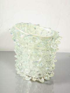  Venfield Silver Opalescent Murano Glass Spike Vase - 2420655