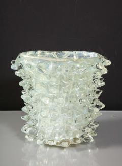  Venfield Silver Opalescent Murano Glass Spike Vase - 2420659