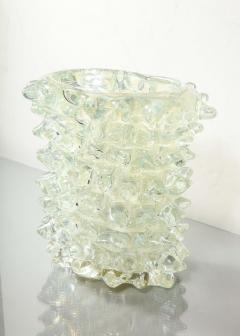  Venfield Silver Opalescent Murano Glass Spike Vase - 2420685