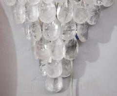  Venfield Single Rock Crystal Cascading Sconce - 3157862