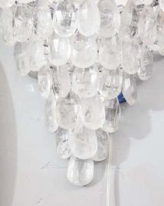  Venfield Single Rock Crystal Cascading Sconce - 3157863