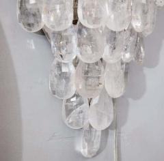  Venfield Single Rock Crystal Cascading Sconce - 3157864