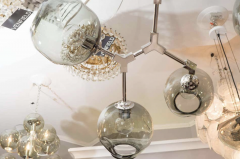  Venfield Six Globe Branch Chandelier with Smoke Glass - 4262755
