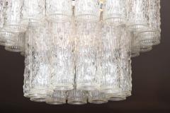  Venice Murano Co Murano Two Tier Chandelier with Sculpted Glass Pendants - 1063883