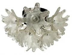  Venina Mid Century Italian Modern Murano Glass Flower Sputnik Light by Venini for VeArt - 3920270