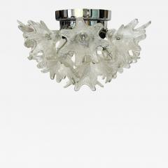  Venina Mid Century Italian Modern Murano Glass Flower Sputnik Light by Venini for VeArt - 3922967