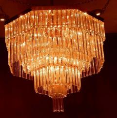  Venini 1970 Chandelier Ceiling Lamp Murano Venini - 2381501